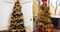 2 Pack 8.8FT Artificial Sunflower Garland with 100 LED Fairy String Lights